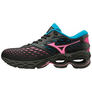 Zapatillas Mizuno Wave Creation Ls Lights Mujer Negros/Azules/Rosas | Mexico-502164